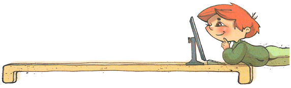 (בספר ציור של איש מנקה חלונות בניין מבחוץ)